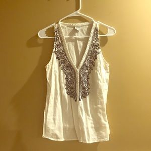 Converse embroidered blouse